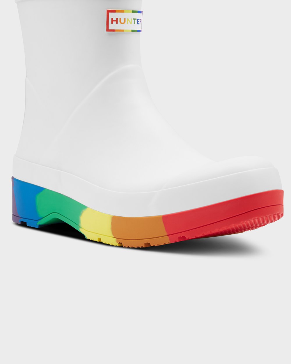 Play Botas Original Pride Heeled Rain Hunter Hombre - Blancos - 674309GXN